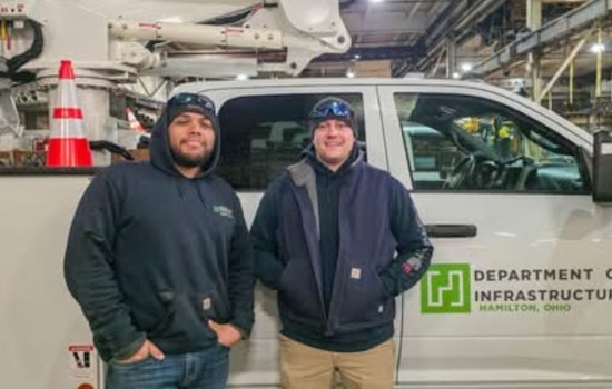 Hamilton Celebrates Advancement of Two Local Utility Professionals to Journey Line Worker II Status
