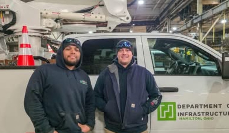 Hamilton Celebrates Advancement of Two Local Utility Professionals to Journey Line Worker II Status