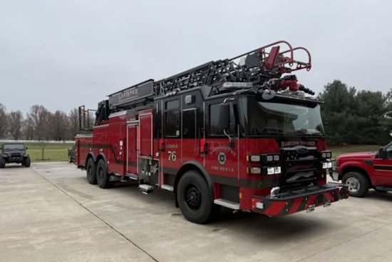 Hamilton Township Fire Rescue to Debut New Ladder and Tanker with Traditional Push-In Ceremony in Warren County
