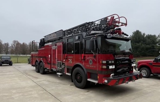 Hamilton Township Fire Rescue to Debut New Ladder and Tanker with Traditional Push-In Ceremony in Warren County