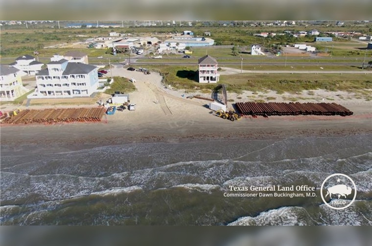 Hershey Beach Reopens After Massive Sand Makeover in Galveston