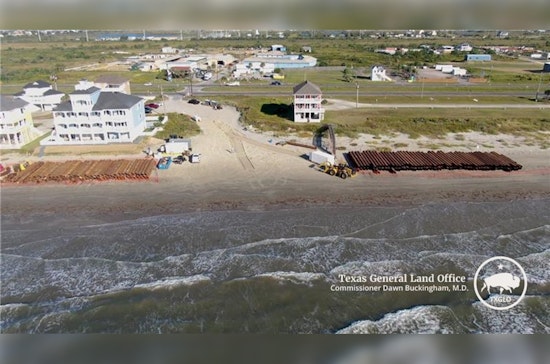 Hershey Beach Reopens After Massive Sand Makeover in Galveston