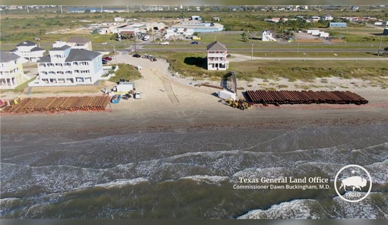 Hershey Beach Reopens After Massive Sand Makeover in Galveston