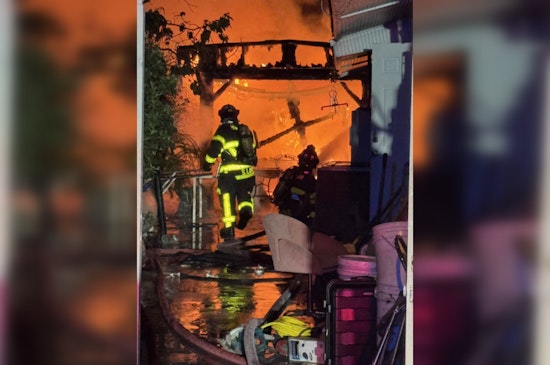 Hialeah Firefighters Quell Blaze as Gazebo Fire Threatens Home, No Injuries Reported