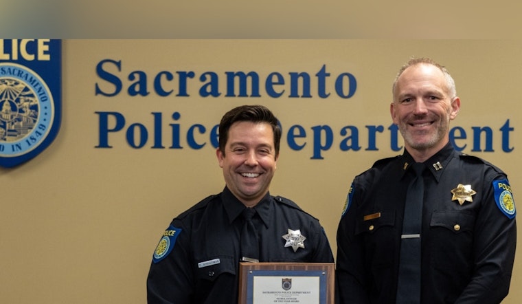 Highway 50 Chopper Crash Hero Snags Sacramento Cop of the Year