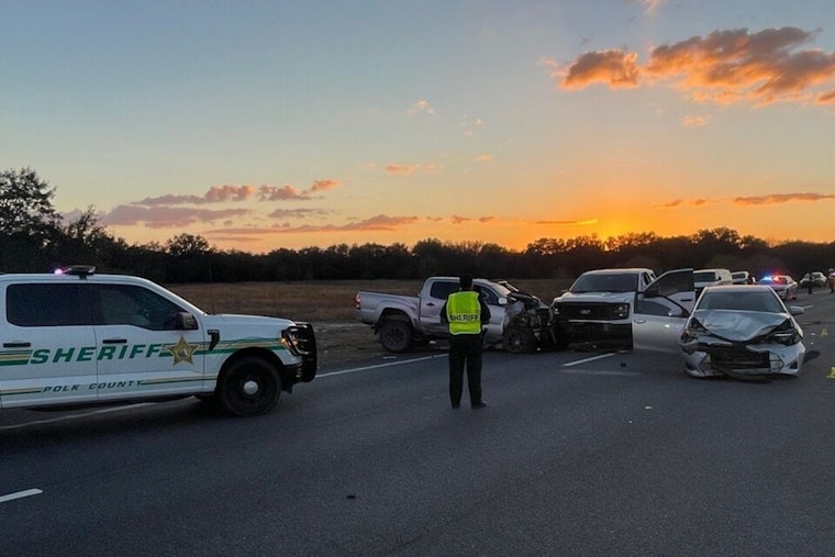 Highway 60 Horror Near Lake Wales as 5-Car Pileup Kills Four