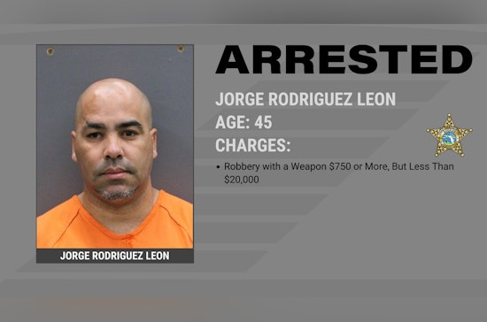 Hillsborough Traffic Accident Escalates Into Armed Robbery, Suspect Jorge Rodriguez Leon Arrested