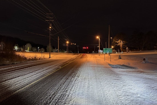 Icy Roads Grip Loudon County As Crews Treat Highways