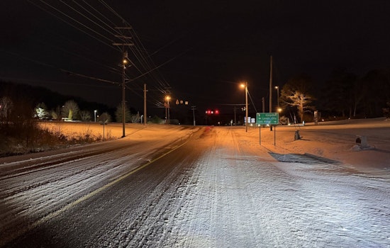 Icy Roads Grip Loudon County As Crews Treat Highways
