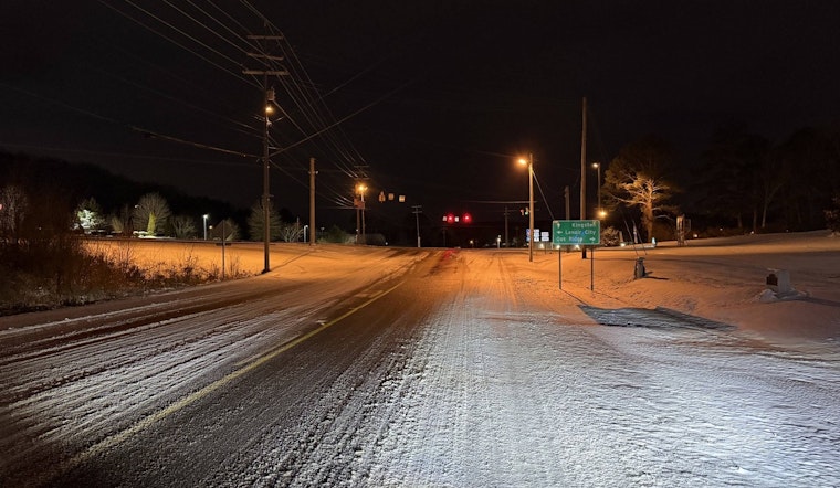 Icy Roads Grip Loudon County As Crews Treat Highways