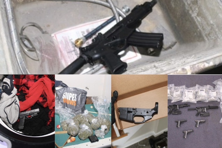 IMPD North District Officers Arrest Four in Keystone Avenue Probation Check and Seize Weapons and Drugs Near School Zone