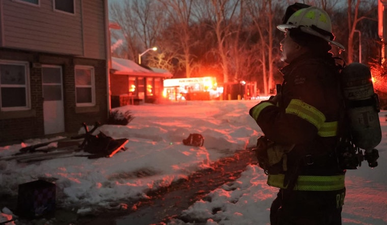 Indianapolis Firefighter Injured by Falling Drywall While Battling East Side Apartment Blaze