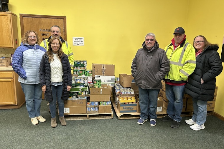 INDOT East Central Teams Up with Shepherd's Door Pantry to Tackle Hunger in New Castle