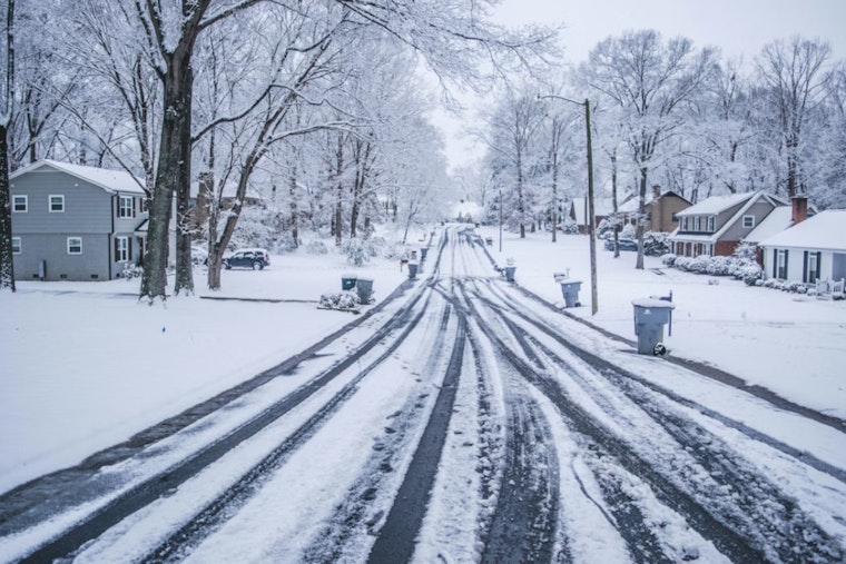 Indy Wakes to Nasty Chill as Light Snow Slicks Up Sunday Commute