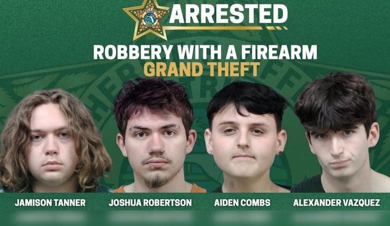 Inverness Vape Heist, Teen Crew Busted Hours After Citgo Stickup