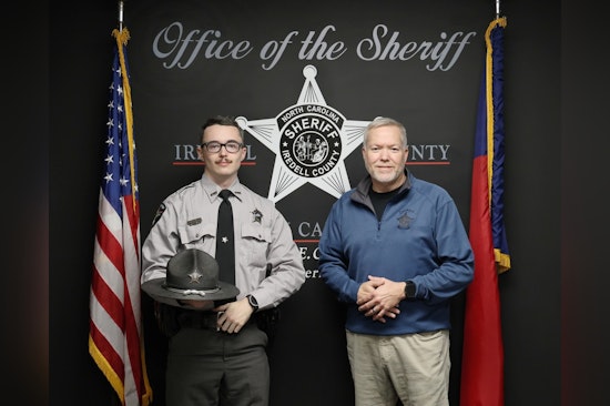 Iredell County Sheriff's Office Welcomes Educated Newcomer Deputy Nolan Rowe to Road Patrol Division