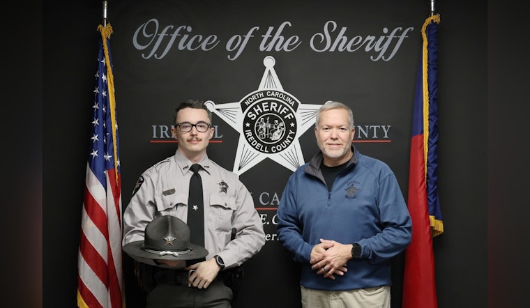 Iredell County Sheriff's Office Welcomes Educated Newcomer Deputy Nolan Rowe to Road Patrol Division