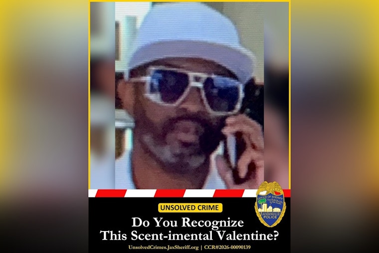 Jacksonville Sheriff Seeks Public's Help to Sniff Out Valentine's Day Perfume Shoplifter