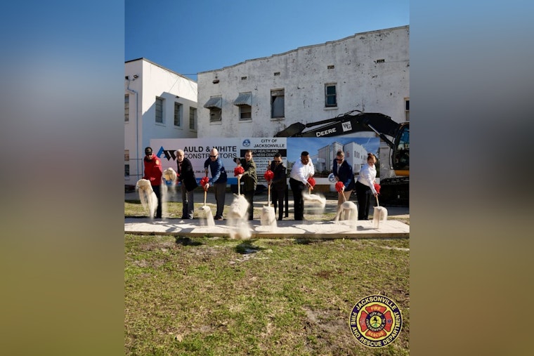 Jax Firefighters Get New Health Lifeline As City Breaks Ground On Wellness Hub