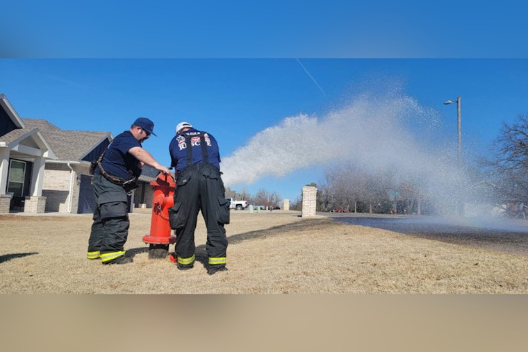 Jones Fire Department Conducts Hydrant Testing, Residents May Experience Temporary Water Discoloration