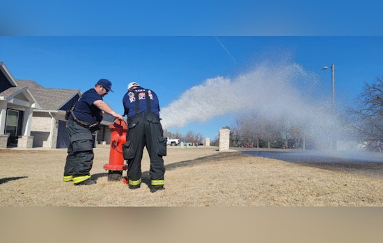Jones Fire Department Conducts Hydrant Testing, Residents May Experience Temporary Water Discoloration