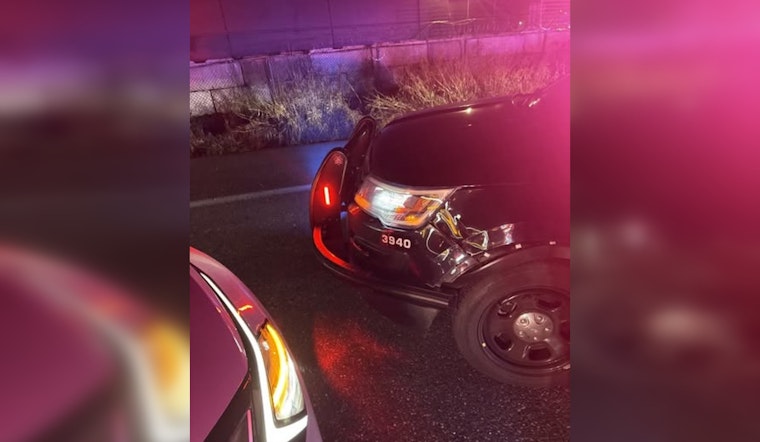 Kent Cops Say Suspected Car Thief Rammed Patrol Car With Stolen Kia