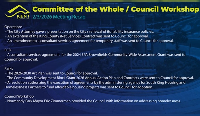 Kent Council Packs Workshop With Brownfields Cash, Housing Push And Grant Moves