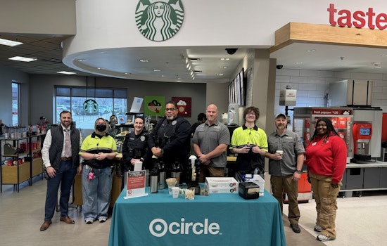 Knightdale Police and Residents Connect Over Coffee at Local Target Store in Community Outreach Effort