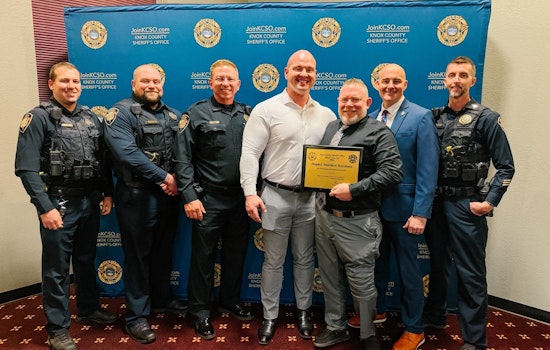 Knox County Cops Salute Hero Deputy Who Hauled Injured Partner Out Of Woods