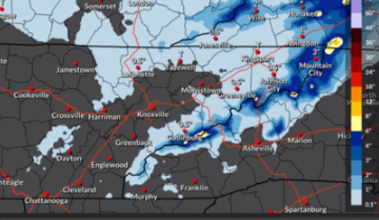 Knoxville Braces for Slippery Friday as Ice and Rain Move In