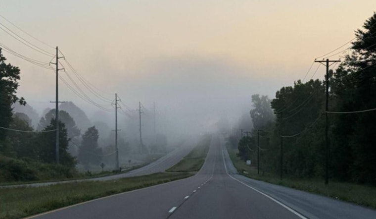 Knoxville Wakes to Pea-Soup Fog, Then Basks in Springlike Weekend