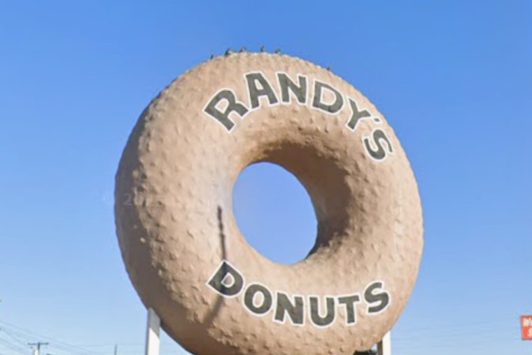 LA Doughnut Icon Crashes Santa Clara, Right Across From Local Legend