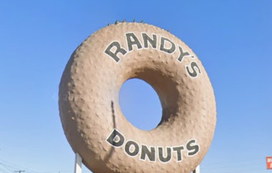 LA Doughnut Icon Crashes Santa Clara, Right Across From Local Legend
