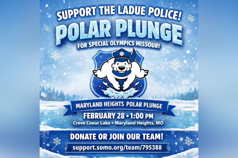 Ladue Officers to Take the Plunge for Special Olympics at Maryland Heights Polar Plunge