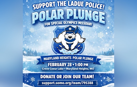 Ladue Officers to Take the Plunge for Special Olympics at Maryland Heights Polar Plunge