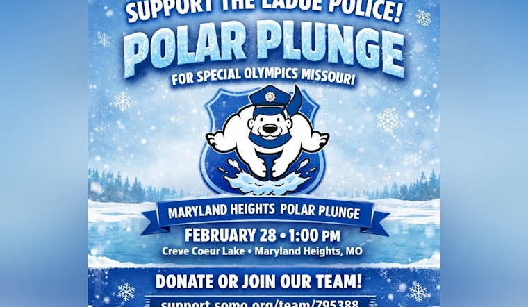 Ladue Officers to Take the Plunge for Special Olympics at Maryland Heights Polar Plunge