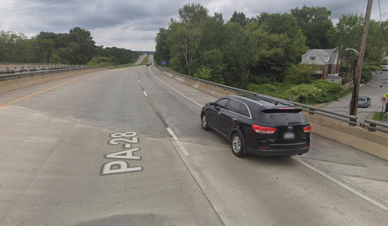 Lane Closure on Route 28 Near Pittsburgh Following Rock Slide, Commuters Face Delays