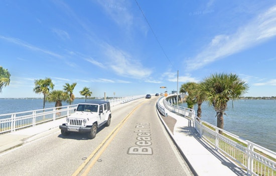 Lane Closure on Tom Adams Bridge for Waterline Repairs Scheduled for Feb. 2