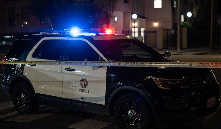 LAPD Orders Crowd To Clear Commercial And Alameda