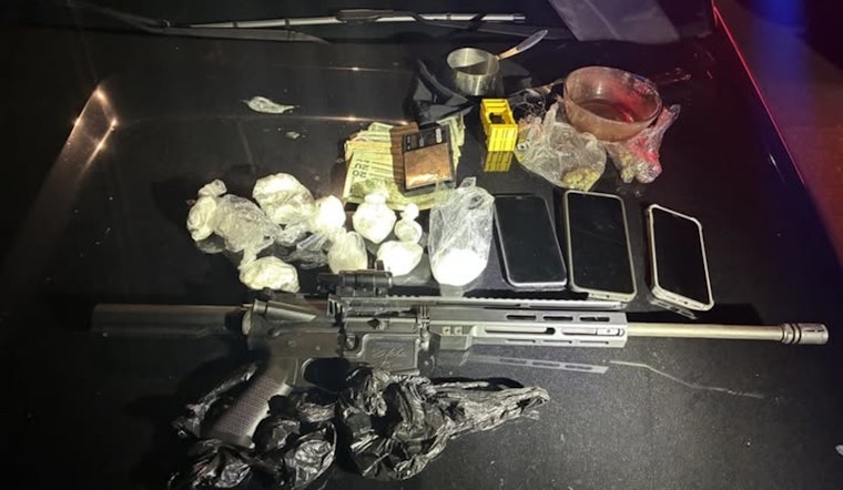Largo Midnight Drug Bust Nabs Rifle, Coke and Meth