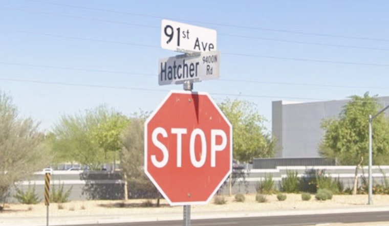Late-Night Peoria Light Pole Crash Kills Buckeye Driver