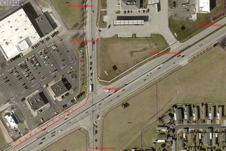 Lawrence, Indiana Commuters Alerted to Temporary Traffic Delays Due to Sewer Maintenance Work on Pendleton Pike