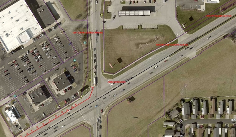 Lawrence, Indiana Commuters Alerted to Temporary Traffic Delays Due to Sewer Maintenance Work on Pendleton Pike