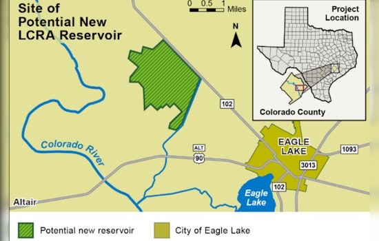 LCRA Scouts Big New Eagle Lake Reservoir As Central Texas Thirst Grows
