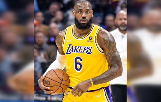 LeBron, 41, Stuns L.A. With Record Triple-Double in Lakers' Rout of Mavs