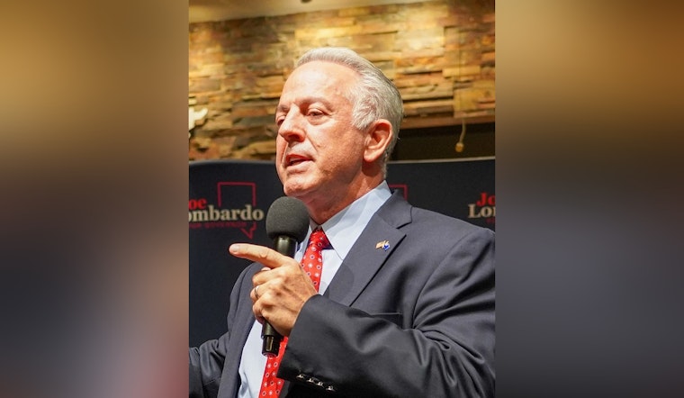Lombardo Puts Crime Crackdown On Vegas Stage