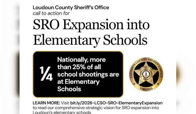 Loudoun Sheriff Turns Up Heat For Armed Officers In Elementary Schools
