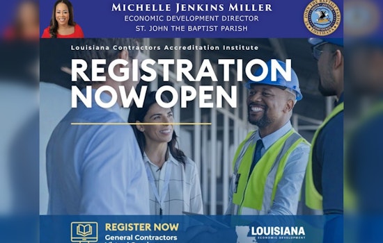 Louisiana Contractors Accreditation Institute Offers 10-Week Virtual Seminar to Boost Skills in Commercial Construction