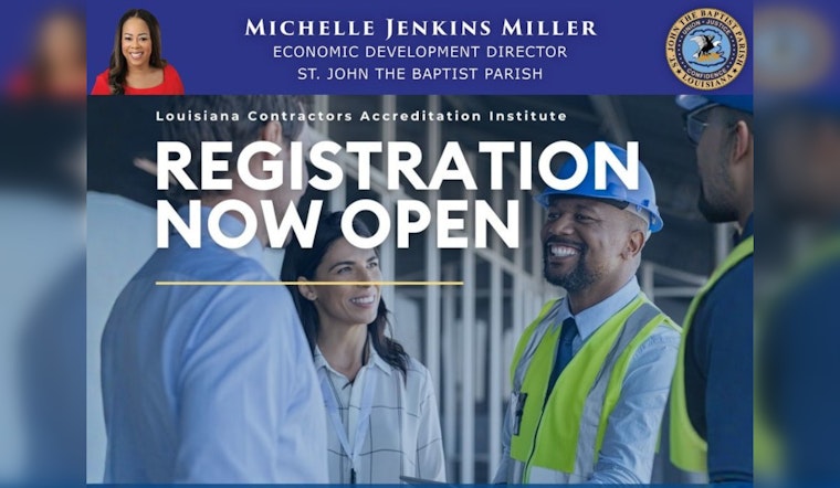 Louisiana Contractors Accreditation Institute Offers 10-Week Virtual Seminar to Boost Skills in Commercial Construction