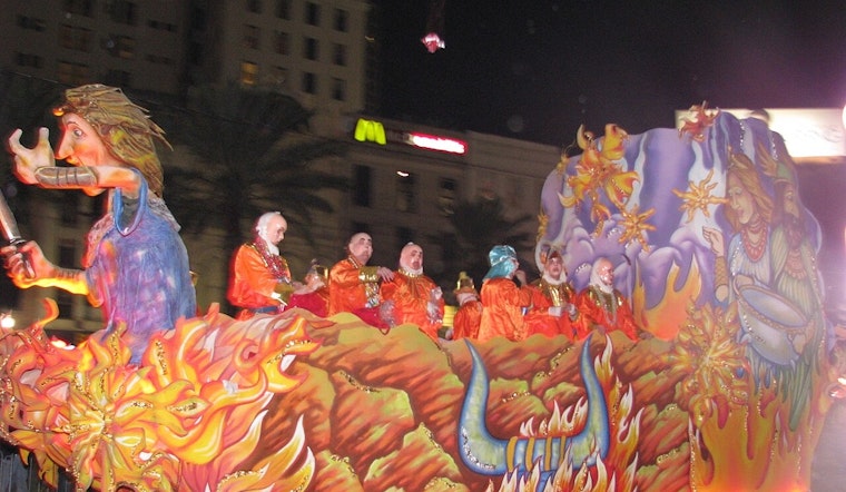 Lundi Gras Madness, Uptown Roars As Proteus And Orpheus Storm St. Charles